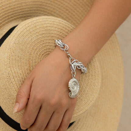 New Bohemian Holiday Ocean Style Conch Tassel Bracelet Personalized Shell Jewelry Thick