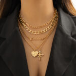 Hip Hop Style Letter Chain Necklace